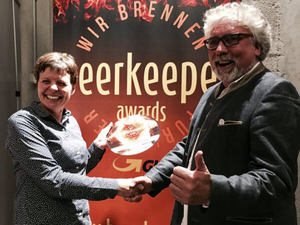 bierkeeper awards in Salzburg verliehen - 1. Platz für Fränkische Bierstraße