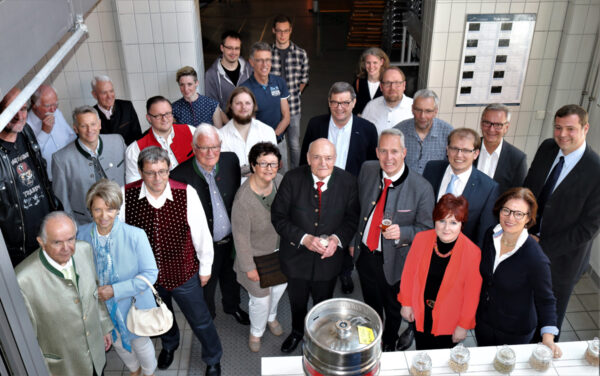 Jubiläumsbier-Brautag anlässlich 25 Jahre Bayerisches Brauereimuseum im Kulmbacher Mönchshof