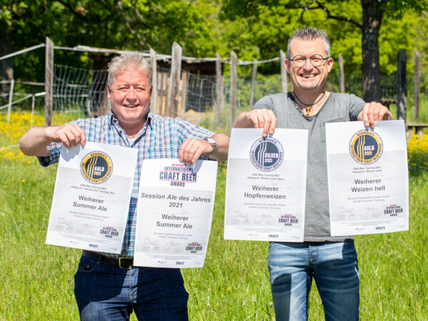 Weiherer Summer Ale wird Session Ale des Jahres beim Meininger’s Craft Beer Award